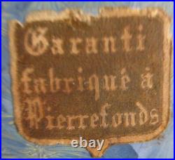 Imposant vase en céramique de Pierrefonds émail à cristallisations