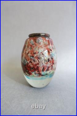 Isabelle Monod (Genève, 1945-2024) Vase miniature en pâte de verre contemporaine