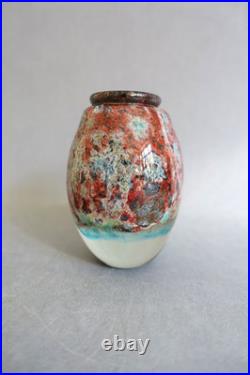 Isabelle Monod (Genève, 1945-2024) Vase miniature en pâte de verre contemporaine