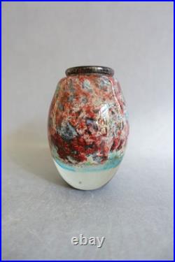 Isabelle Monod (Genève, 1945-2024) Vase miniature en pâte de verre contemporaine