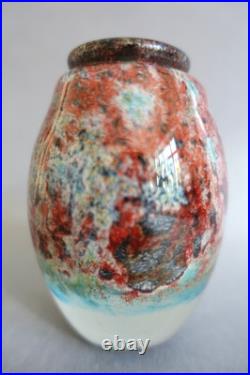 Isabelle Monod (Genève, 1945-2024) Vase miniature en pâte de verre contemporaine