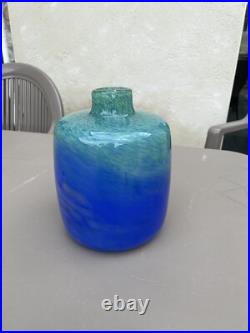 Joli vase pate de verre Joli vase pate de verre
