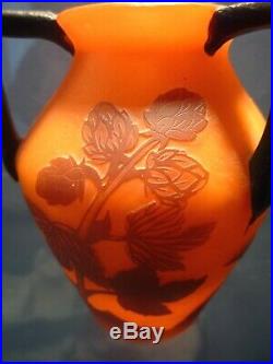 LOETZ-RICHARD vase art nouveau pate de verre-daum, gallé-schneider, muller, argy