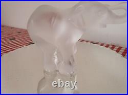 Lalique France Éléphant En Cristal Signé