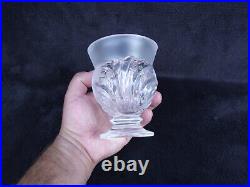 Lalique france vase en cristal modèle St Cloud