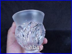 Lalique france vase en cristal modèle St Cloud