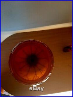 Le verre francais, Charles schneider, vase en pate de verre dégagé à l acide