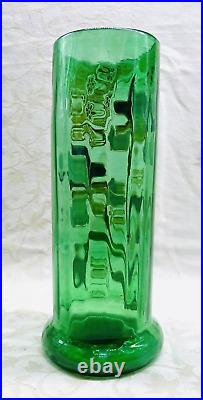 Legras Enamelled Glass Vase Emaille Fleurs Iris Art Nouveau Jugendstil 19eme