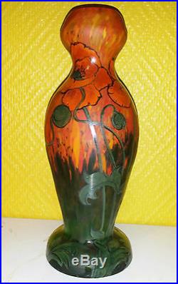 Legras Vase Emaille