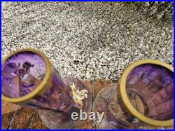 Legras montjoye Vases Émaillés