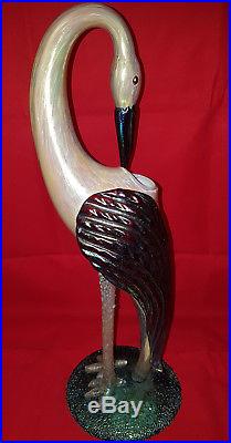 Loetz Rare Vase Stork 1904 Vase Loetz Cigogne Height 16.53 Hauteur 42 CM