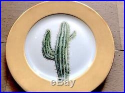 Lot de 8 assiettes DAUM série Cactus Hilton Mc Connico