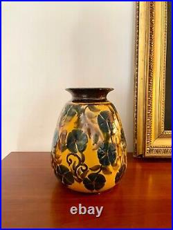 Magnifique Grand Vase René NICOLE vernissé Art déco 1930