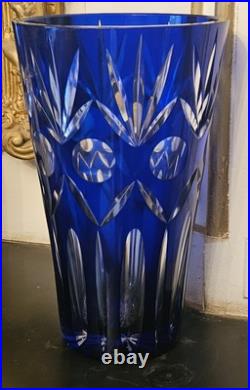 Magnifique Grand Vase Saint Louis H 26 cm Magnifique Grand Vase Saint Louis H 26 cm