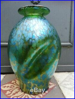 Magnifique Vase loetz papillon art nouveau