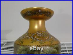 Magnifique Vase porcelaine de Limoges signé J. Golse