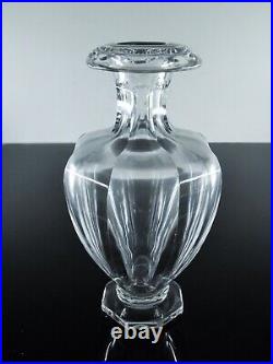 Medicis Grand Vase Cristal Taille Modele Malmaison Musee Baccarat Signe