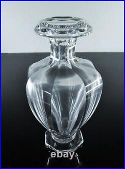 Medicis Grand Vase Cristal Taille Modele Malmaison Musee Baccarat Signe