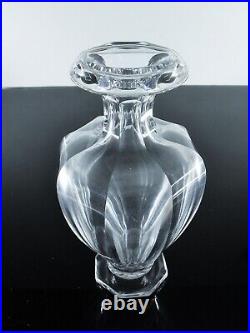 Medicis Grand Vase Cristal Taille Modele Malmaison Musee Baccarat Signe