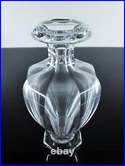 Medicis Grand Vase Cristal Taille Modele Malmaison Musee Baccarat Signe