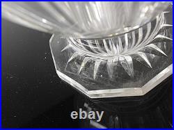 Medicis Grand Vase Cristal Taille Modele Malmaison Musee Baccarat Signe