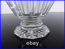 Medicis Grand Vase Cristal Taille Modele Malmaison Musee Baccarat Signe