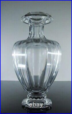 Medicis Grand Vase Cristal Taille Modele Malmaison Musee Baccarat Signe