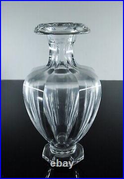 Medicis Grand Vase Cristal Taille Modele Malmaison Musee Baccarat Signe