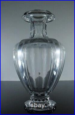 Medicis Grand Vase Cristal Taille Modele Malmaison Musee Baccarat Signe