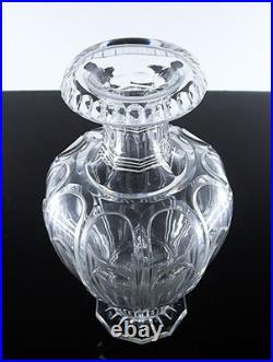 Medicis Grand Vase Cristal Taille Modele Malmaison Musee Baccarat Signe