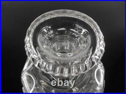 Medicis Grand Vase Cristal Taille Modele Malmaison Musee Baccarat Signe