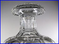 Medicis Grand Vase Cristal Taille Modele Malmaison Musee Baccarat Signe
