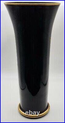 N° 2 Vase cornet cristal Hyalin VAL SAINT LAMBERT Hyalin crystal cone vase