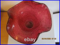 PAIRE DE VASES BACCARAT ART NOUVEAU Dégagés à l'acide