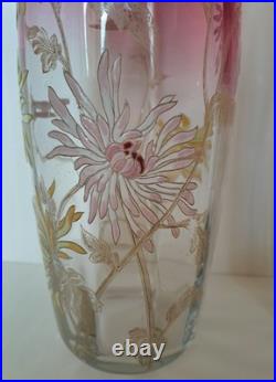 Paire De Vases Émaillés Olga Theodore Legras Montjoye