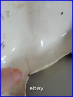 Paire Soliflore ancien Scène de genre romantique dans le goût du XVIIIe