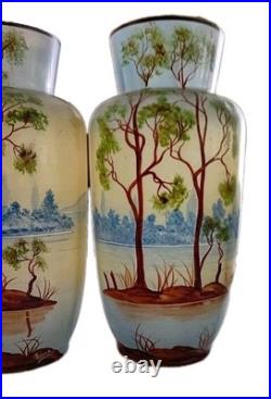 Paire de Vases Art Nouveau Paire de Vases Art Nouveau