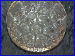 Paire de Vases Pique-Fleurs en Cristal de Baccarat & Or Fin