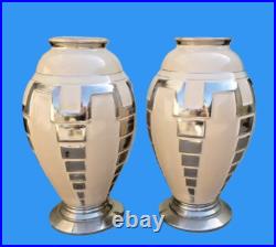 Paire de vase art déco style ODYV Paire de vase art déco style ODYV
