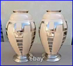 Paire de vase art déco style ODYV Paire de vase art déco style ODYV