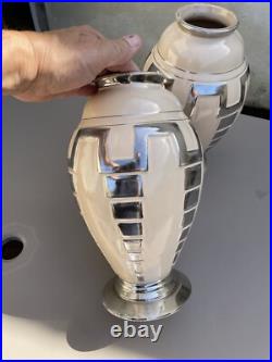 Paire de vase art déco style ODYV Paire de vase art déco style ODYV