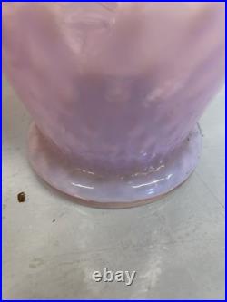 Paire de vases En Verre Décor Floral