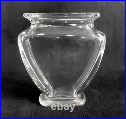Paire de vases en cristal de Baccarat 12cm