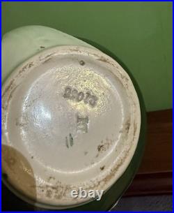 Paires De Vase Céramique Art Nouveau Décor De Fleurs