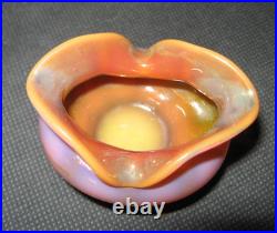 Pantin Monot Stumpf Saleron verre d'art Gorge de Pigeon Cave à sel Art Nouveau Pantin Monot Stumpf Saleron verre d'art Gorge de Pigeon Cave à sel Art Nouveau