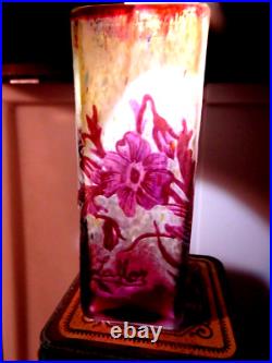 Petit Vase signe LAFLOR PAS GALLE