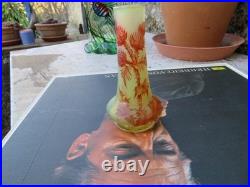 Petit vase Daum aux chardons