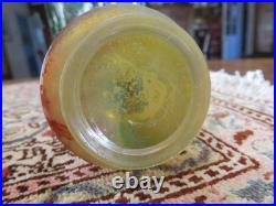 Petit vase Daum aux chardons