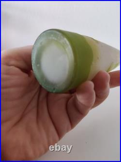 Petit vase art nouveau en pâte de verre Emile Gallé en parfait état (6071)