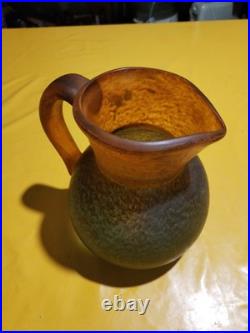 Pichet Pate De Verre De Feure